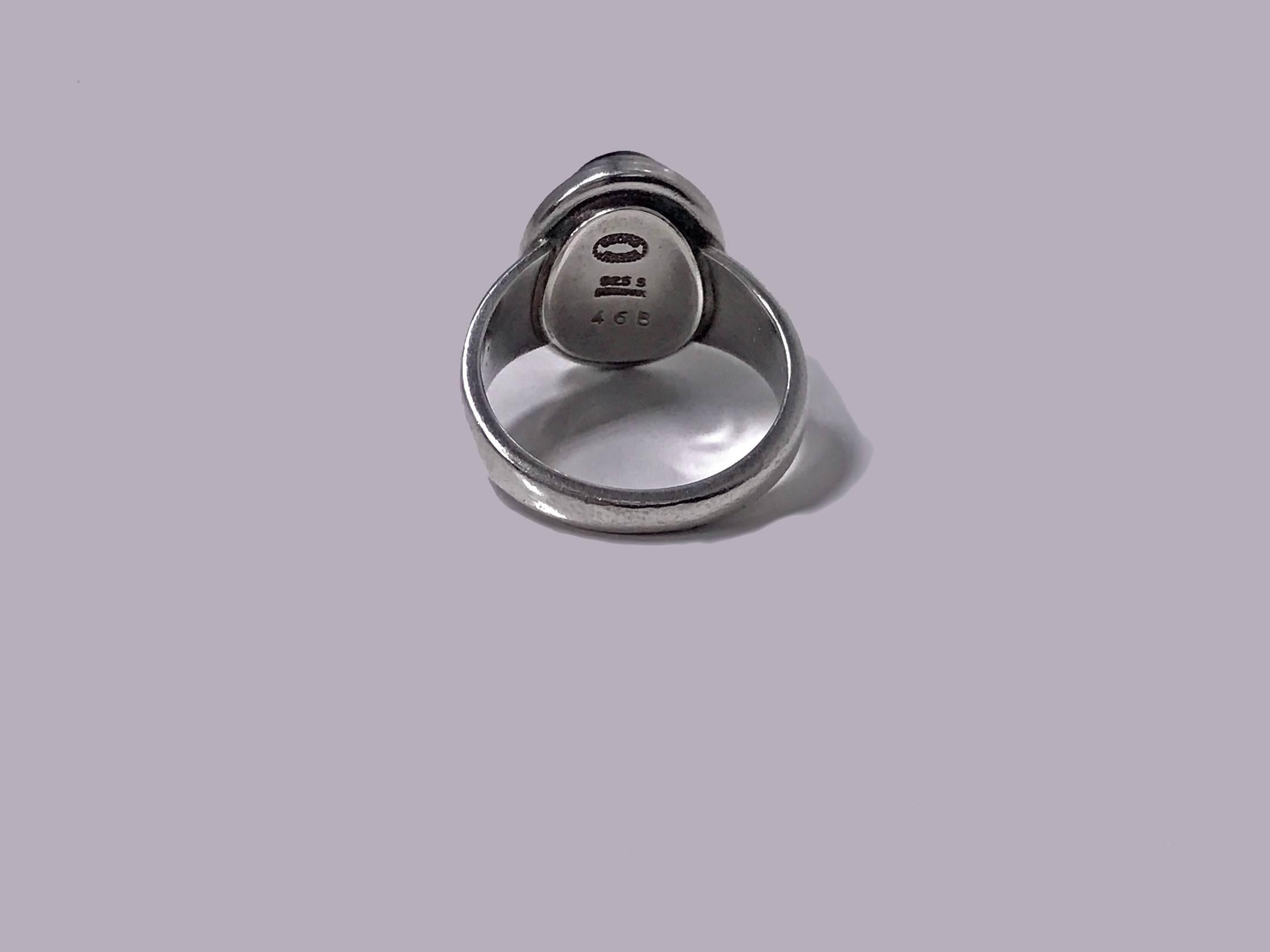 Women's or Men's Georg Jensen Ladies Ring, Designed by Harald Nielsen