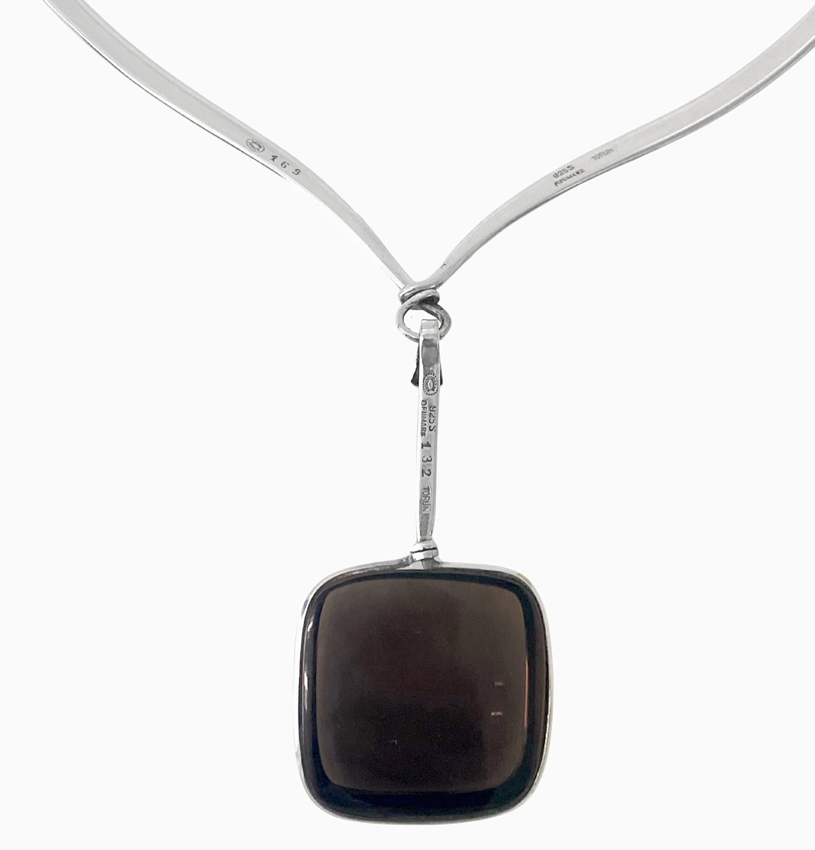 De las mujeres Collar de cuarzo Vivianna Torun Bulow Hube para Georg Jensen en venta