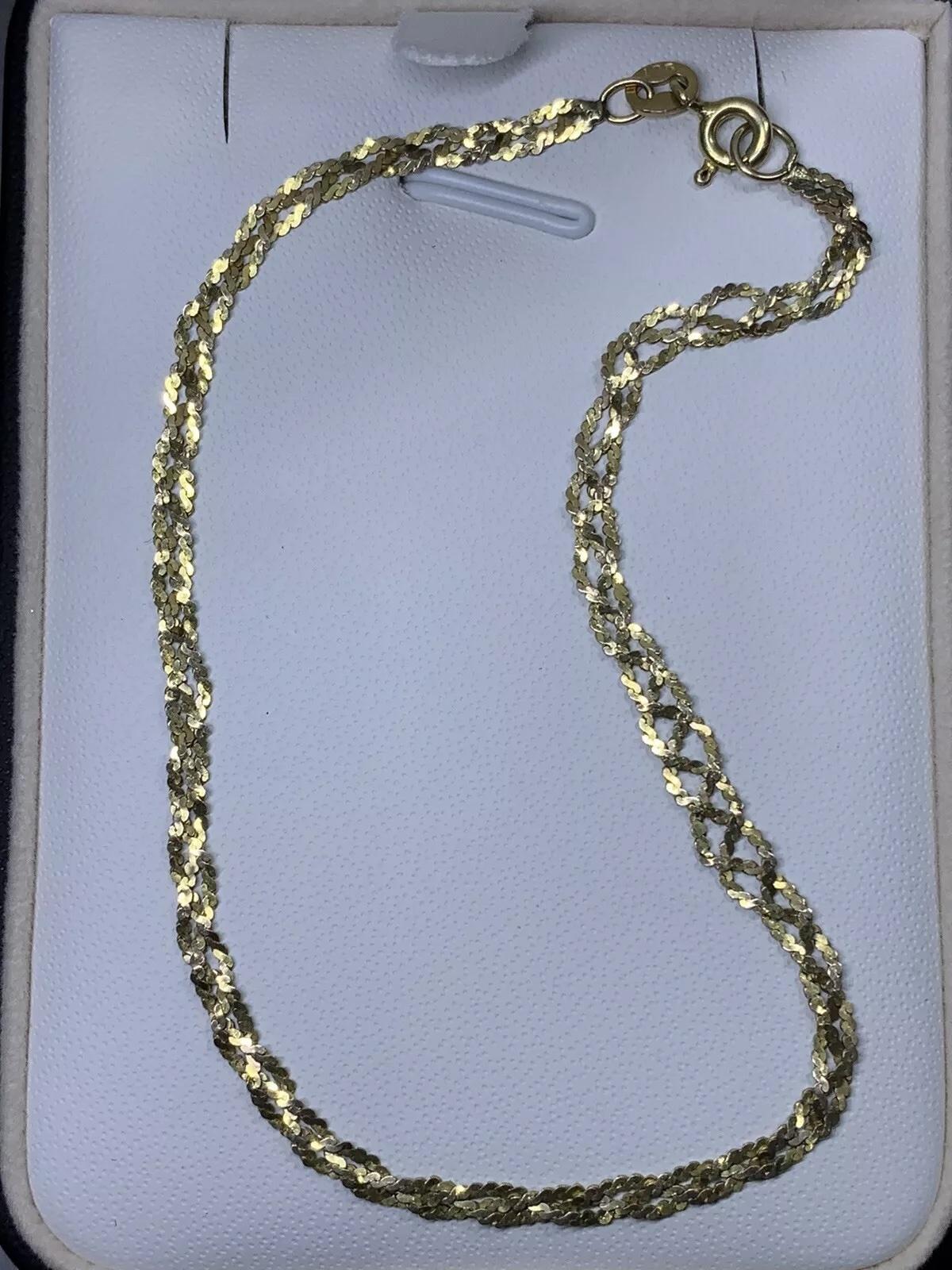 Bracelet en or jaune à maillons cubains et à grosses mailles Unisexe en vente