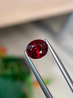 1.42 Cts AIGS Certified Pigeon Blood Ruby Mozambique AAA Grade