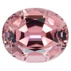 Pink Tourmaline Ring Gem 5.10 Carat Oval Loose Gemstone