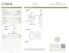 Fancy Brown Pink Diamond Two Color Gold Ring GIA Certified 1.19 Carat