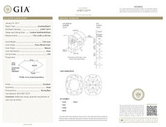 GIA Certified 2.04 Carat Fancy Blue Green VS2 Cushion Loose Diamond