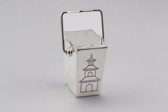 Tiffany & Co RARE Vintage Silver Chinese Take Out Pill Box Philippines