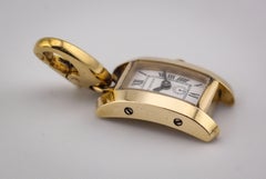 Cartier American Tank 18k Gold Watch Charm