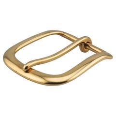 Tiffany & Co. Makers 18k Gold Vintage Belt Buckle
