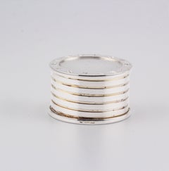 Bulgari Sterling Silver 925 B-ZERO Pill Box Case