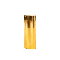 Vintage Gold Plated Cartier Les Must Lighter 1970s