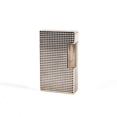 Vintage Silver Plated S.T. Dupont Ligne 1 BR, briquet standard, années 1980