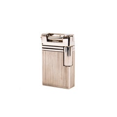 S.T. placcato argento Accendino Dupont Urban degli anni 2000