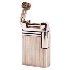 S.T. placcato argento Accendino Dupont Urban degli anni 2000