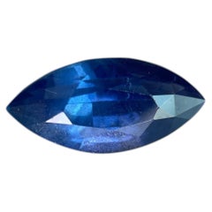 GIA certified 1.59Ct Burmese Unheated Blue Sapphire -(10.22x4.95x4.12mm)