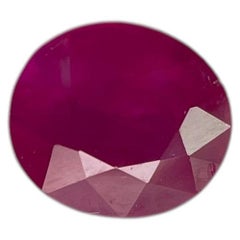 GIA 1.07 ct Unheated Burma Ruby (6.59x5.68x3.43 mm)