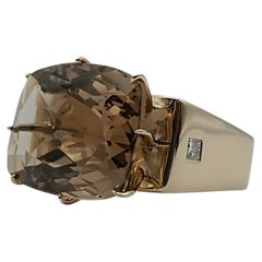 H. Stern Sunrise Colours Ring in Noble Gold with Quartz, Diamond and Sapphire