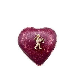 Antique 9ct Yellow Gold, 1970s Cupid Pendant Charm