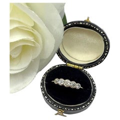 Vintage 18ct Gold Hallmarked, 5 Stone Diamond Ring, Circa 2000s