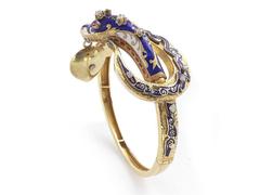 Enamel Snake Bracelet