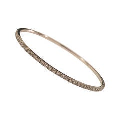 Bracelet en or avec diamants