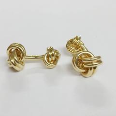 Classic Gold Knot Cufflinks