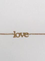 Bracciale dell'amore grande in oro giallo 14kt