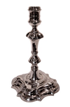 English Silver Candlesticks