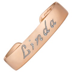 Diamond Gold Handmade Cuff Bracelet