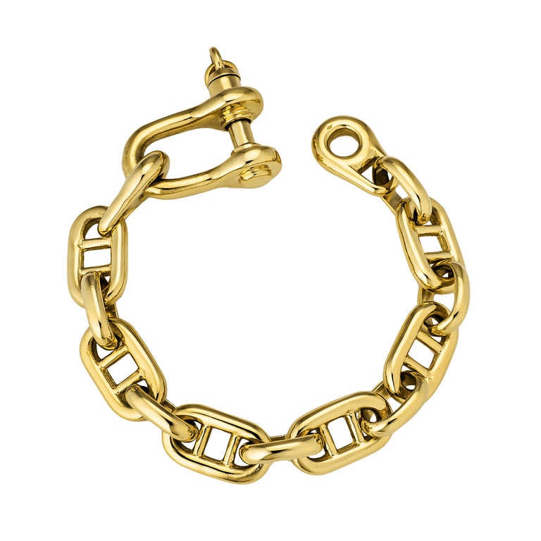Cartier Gold Nautical Link Bracelet