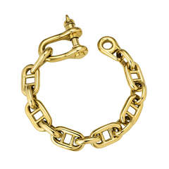 Cartier Gold Nautical Link Bracelet