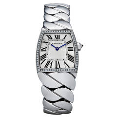 Cartier Lady's White Gold and Diamond La Dona Wristwatch