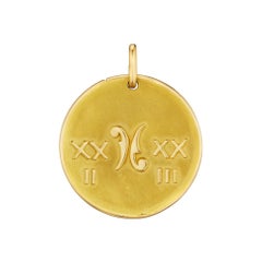 Pendentif vintage en or « Poissons » de la collection Zodiac, créé par Georges L'Enfant pour Van Cleef & Arpels, Paris