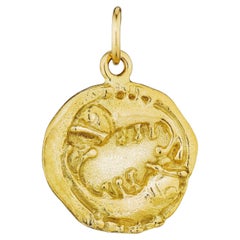 Cartier London Gold Pisces Zodiac Vintage Pendant