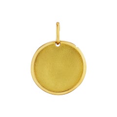 Van Cleef & Arpels Georges L'Enfant Libra Zodiac Gold Vintage Small Pendant