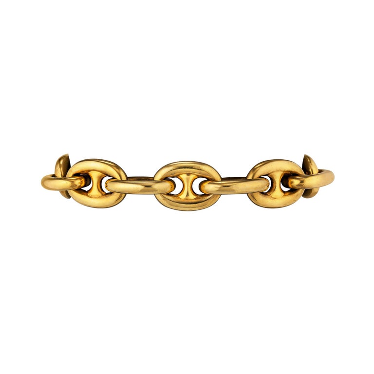 Victorian Gold Nautical Link Bracelet at 1stDibs
