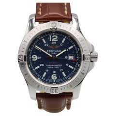 Breitling Colt Quartz A7438811  44mm  Blue Dial  Box & Strap