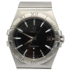 Omega Constellation 123.10.35.60.01.001  35mm  Quadrante nero  Quarzo