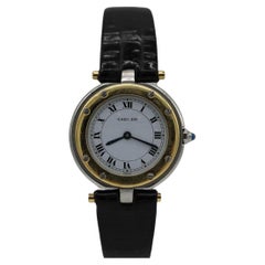 Cartier Santos - Réf. 8191 - Boîtier rond - Quartz