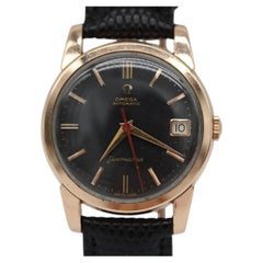 Omega Seamaster Automatic 166.009 Rose Gold‑Plated & Steel 34mm 1966 Serviced