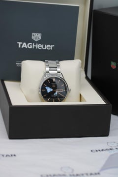 TAG Heuer Carrera Calibre 5 WAR201C – 41 mm – Cadran noir – Ensemble complet – 2019