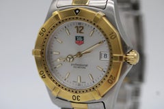 TAG Heuer Professional WK1120-0 – 38 mm – zweifarbige Quarzuhr – um das Jahr 2000