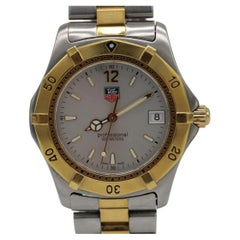 TAG Heuer Professional WK1120-0 – 38 mm – Cuarzo bicolor – Alrededor del año 2000