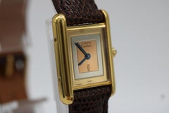 Cartier Must de Cartier Tank – Vermeil – Trilogy Dial – 20mm x 28mm
