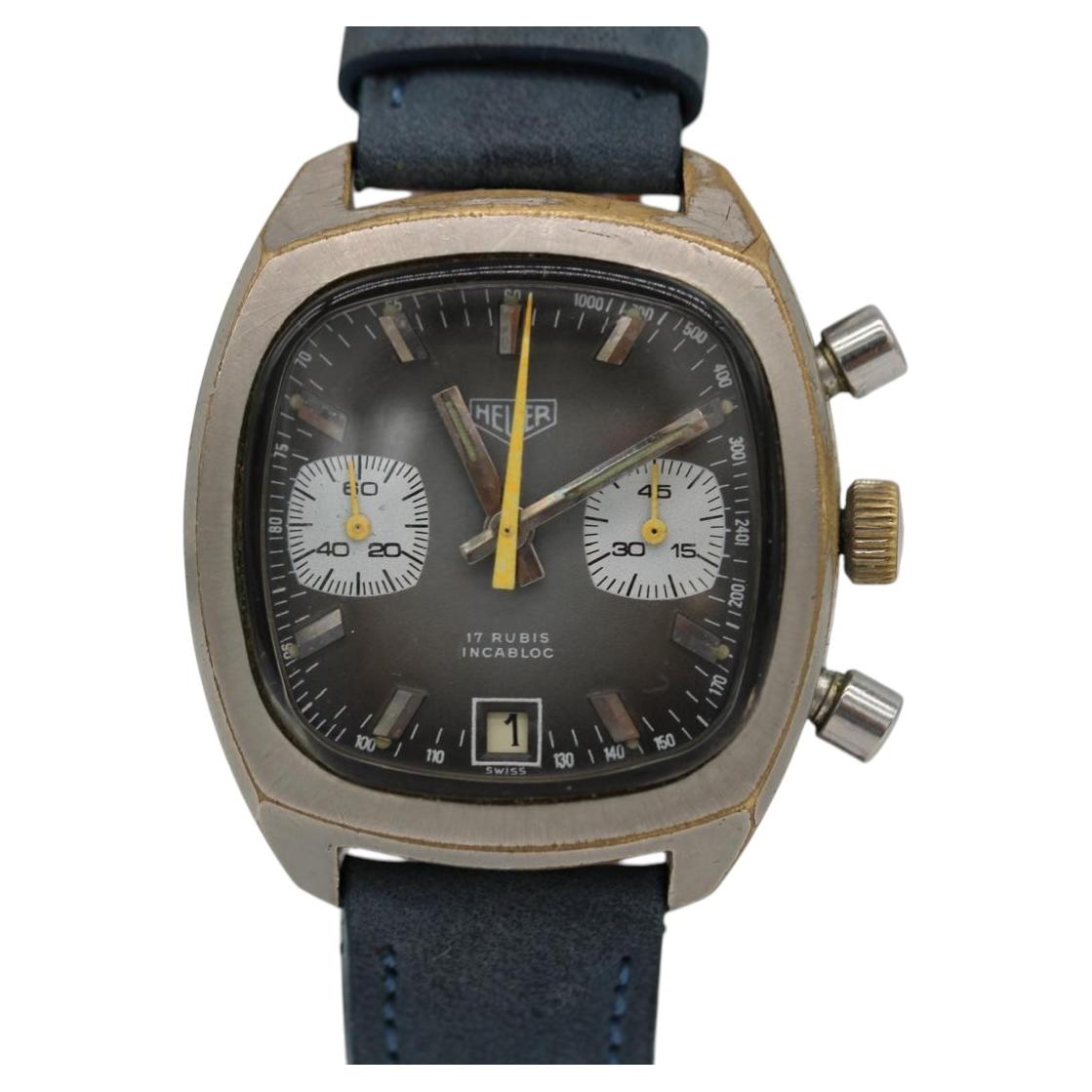 Pre-owned Heuer 741-1 Chronograph � Valjoux 7734 � Circa 1970s In Multiple
