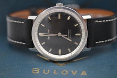 Bulova Vintage Classic – Black Dial – Original Box – Circa 1960