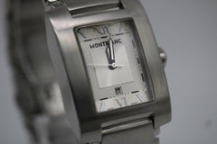 Montblanc Profile 7048 – Quartz – Acier inoxydable – Excellent rapport qualité-prix