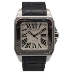 Cartier Santos 100 XL 2878 – Automatic – Stainless Steel - 2017 full set