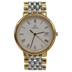 Omega De Ville DL 3961012 – Full Set – 1989 – Two-Tone Quartz Dress Watch