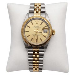 Rolex Datejust 26mm 69173 Two-Tone 18K Yellow Gold Steel Automatic Watch