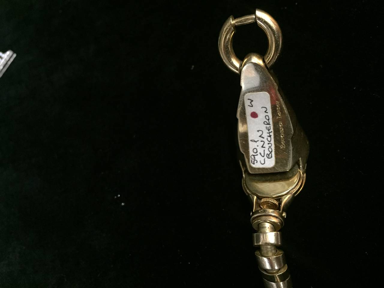 Boucheron Yellow Gold Dollar Sterling Franc Gold Coin Bracelet Wristwatch 1