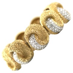 Gerard Diamond Gold Link Bracelet Documented