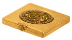 Mario Buccellati emerald diamond gold Beauty Case